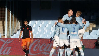El Celta se reencuentra con la victoria tras ganar al Valencia