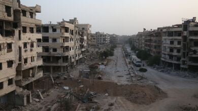 Seis niños mueren cuando jugaban en el patio de su escuela en Siria
