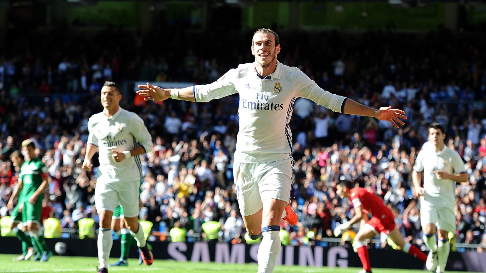 Bale y Morata mantienen líder al Real Madrid tras la victoria ante un combativo Leganés