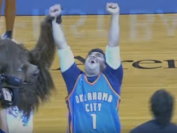 Un aficionado de los Oklahoma City Thunder gana 20 mil euros