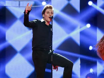 Blas Cantó se suelta la melena y vive la vida loca para imitar a Ricky Martin Blas Cantó se suelta la melena y vive la vida loca para imitar a Ricky Martin