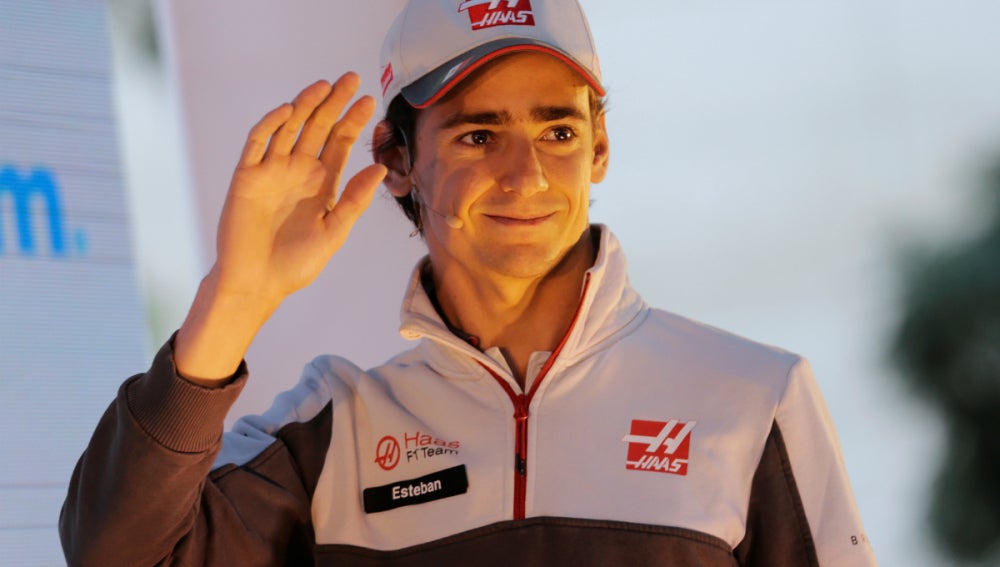 Gutiérrez, con Haas