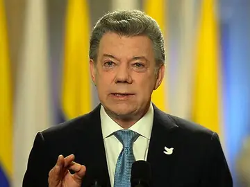 El presidente de Colombia, Juan Manuel Santos El presidente de Colombia, Juan Manuel Santos