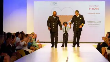 Cayden Riley quiere ser bombero Cayden Riley quiere ser bombero