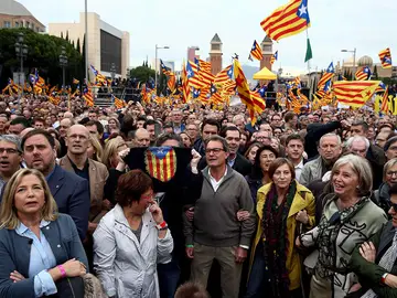 Concentración en Barcelona Concentración en Barcelona