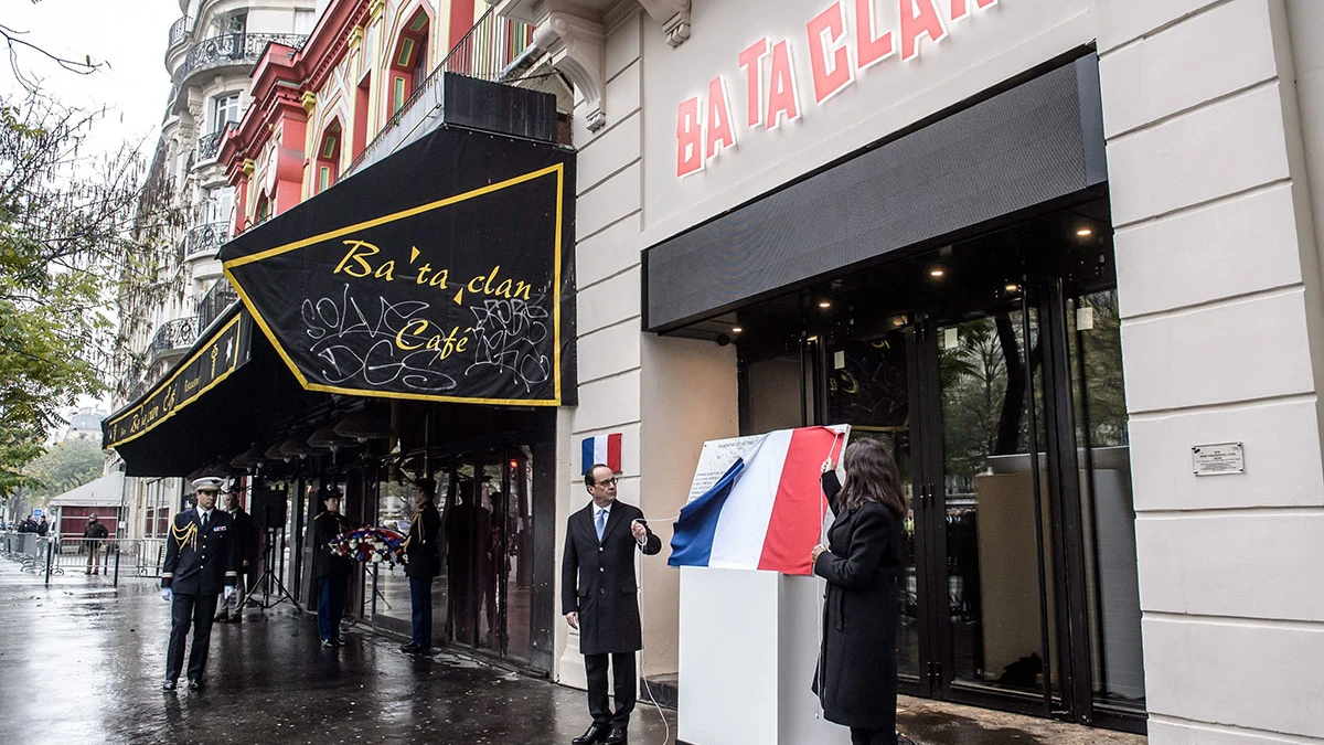 Ceremonia de homenaje a las v&iacute;ctimas de Bataclan