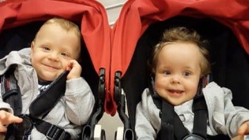 Los dos bebés prematuros siguieron su desarollo con normalidad