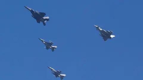 Aviones de combate Eurofighter (Archivo) Aviones de combate Eurofighter (Archivo)