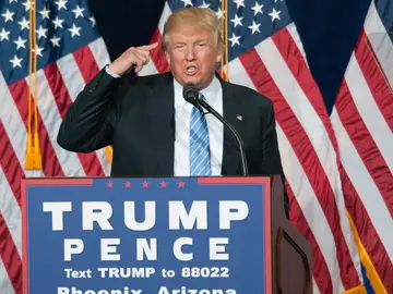 Imagen de archivo de Donald Trump Imagen de archivo de Donald Trump