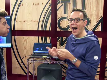 Blas Cantó impresiona a Àngel Llàcer con su acento mexicano Blas Cantó impresiona a Àngel Llàcer con su acento mexicano