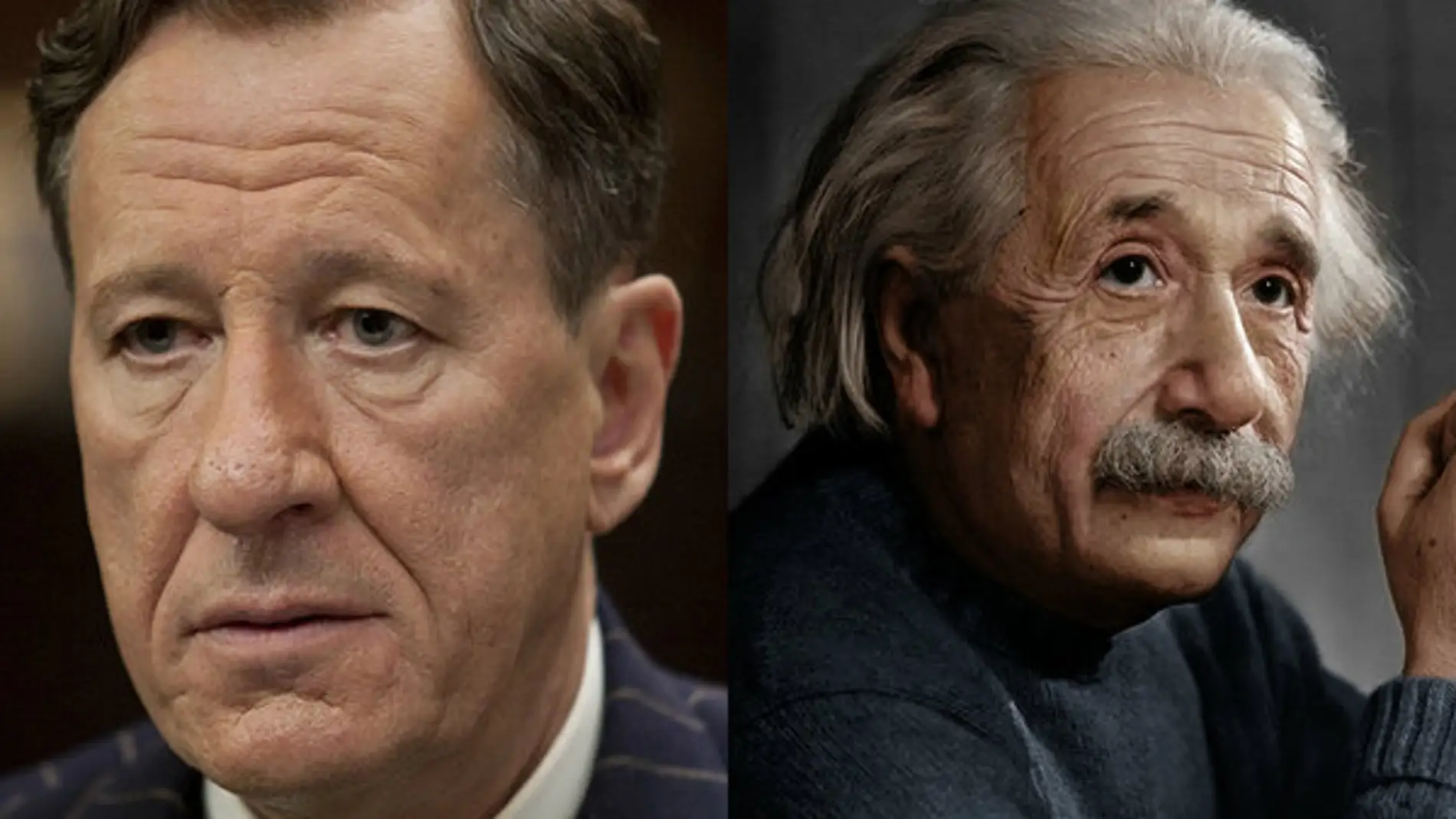 Geoffrey Rush se convierte en Albert Einstein en 'Genius'