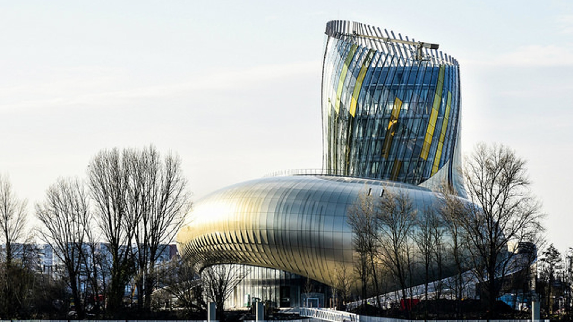 La Cité du Vin de Burdeos