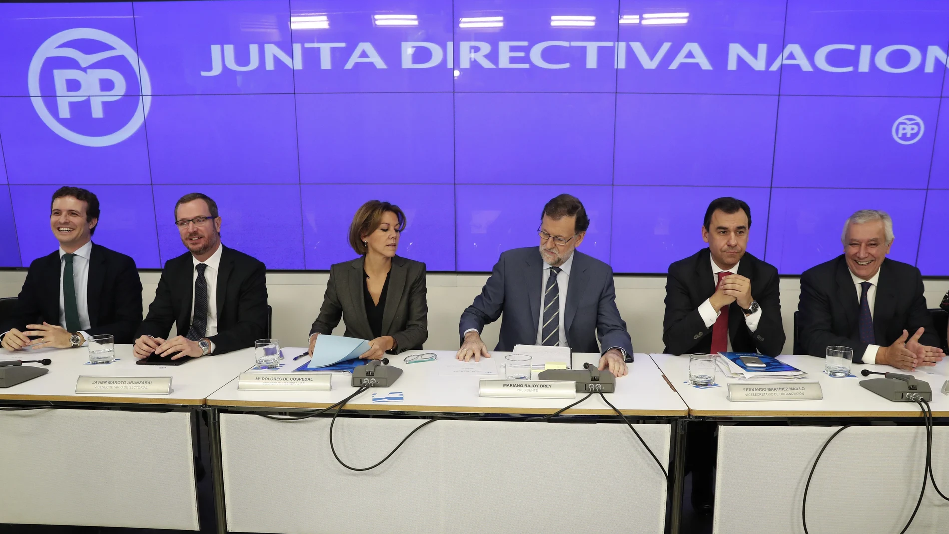 Mariano Rajoy preside la Junta Directiva del PP Mariano Rajoy preside la Junta Directiva del PP