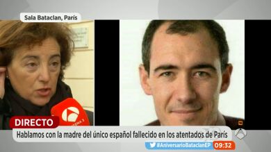 La madre de la única víctima española: 