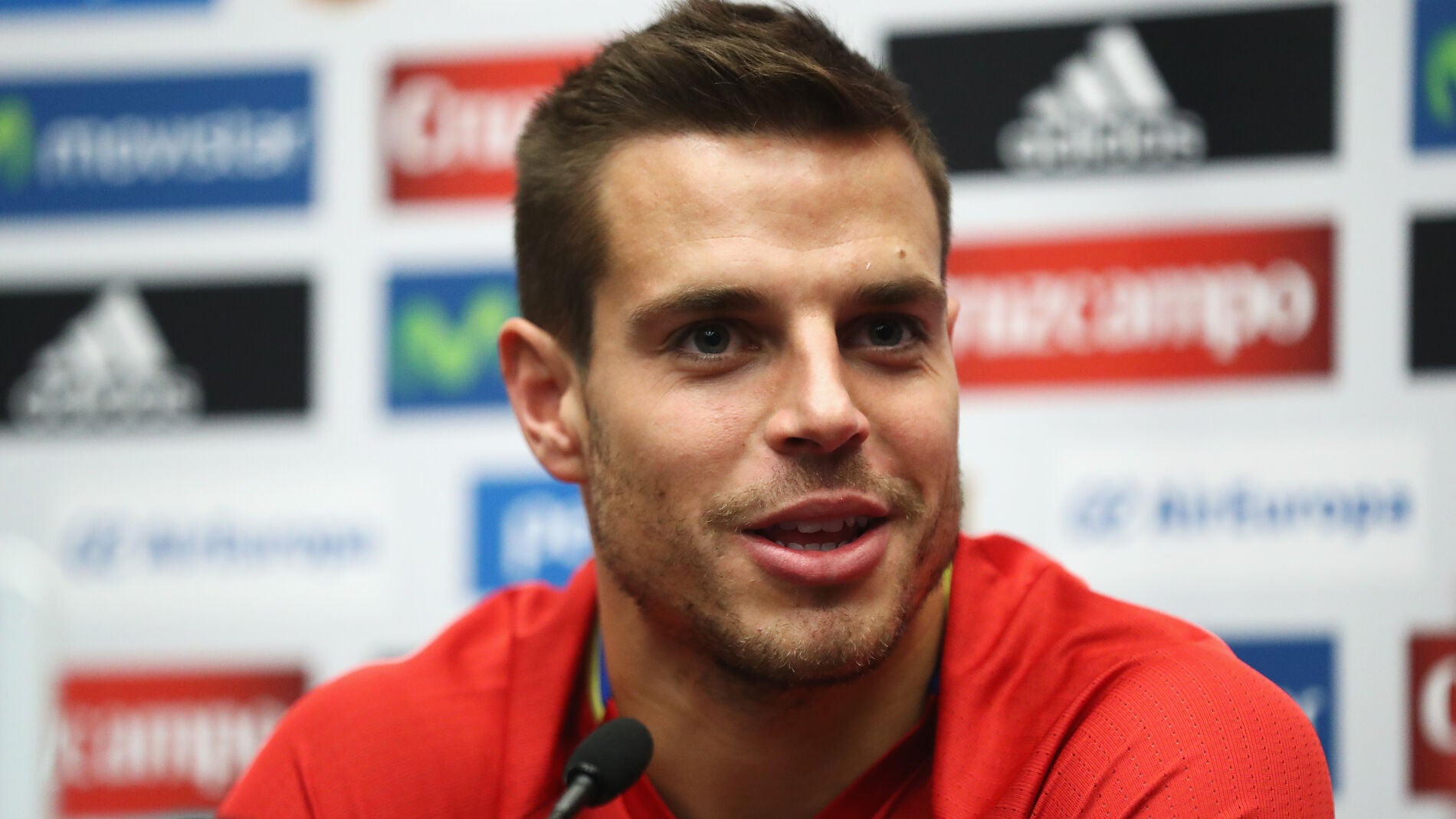 C&eacute;sar Azpilicueta, central de la selecci&oacute;n espa&ntilde;ola