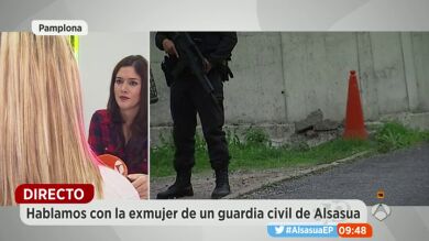 La exmujer de un agente en Alsasua: 