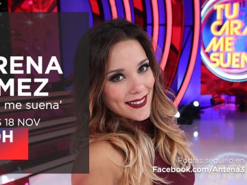 Lorena Gómez estará en directo con los seguidores de 'Tu cara me suena' en Facebook Live 