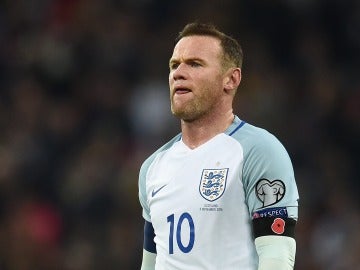 Wayne Rooney, en un partido con Inglaterra