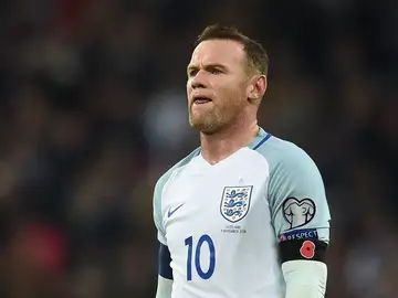 Wayne Rooney, en un partido con Inglaterra Wayne Rooney, en un partido con Inglaterra