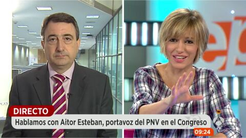 Aitor Esteban en Espejo P&uacute;blico