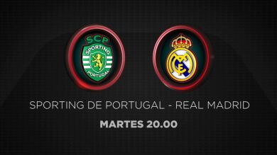 El Sporting de Portugal - Real Madrid se juega en Antena 3 y Atresplayer