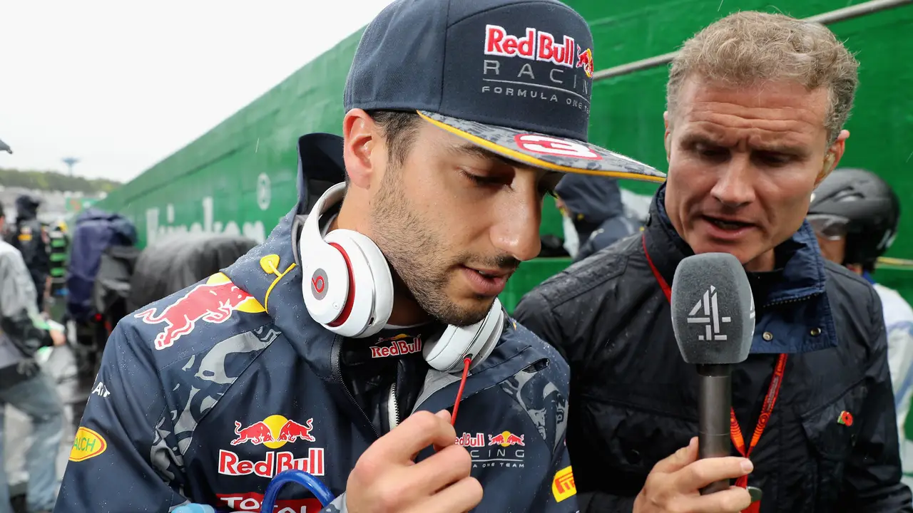 Daniel Ricciardo, en el GP de Brasil