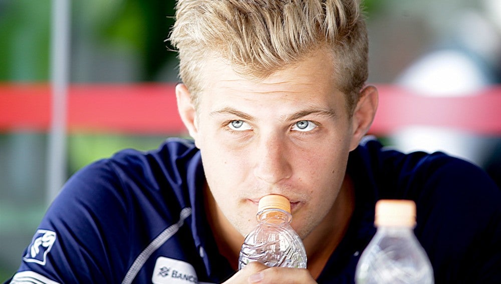 Marcus Ericsson, durante un Gran Premio