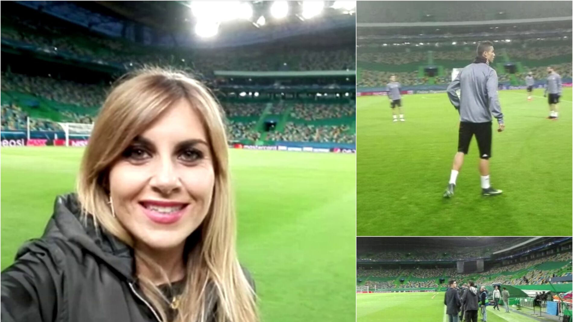 Susana Guasch en el Jos&eacute; Alvalade