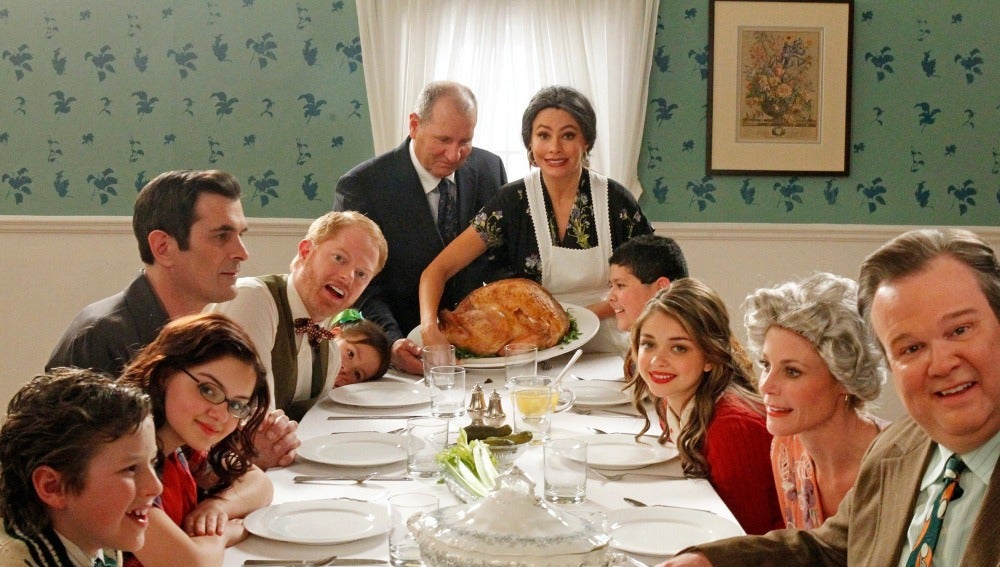 Acción de Gracias con 'Modern Family'