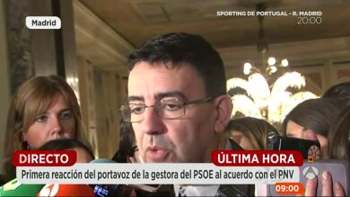El portavoz de la gestora socialista valora 