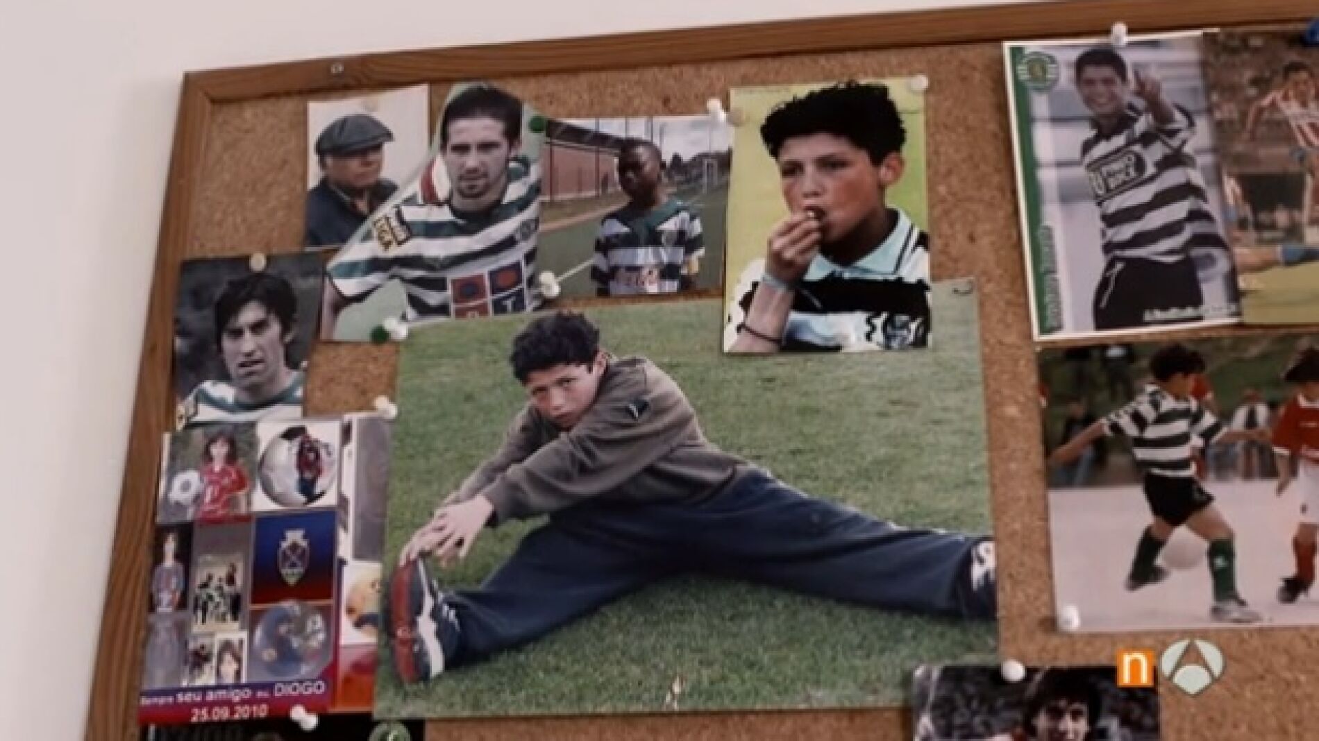 Im&aacute;genes de Cristiano Ronaldo cuando era un ni&ntilde;o