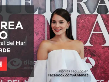 Andrea Duro estará en directo en Facebook Live Andrea Duro estará en directo en Facebook Live