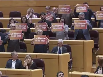 Frame 40.486167 de: Cataluña protagoniza el primer debate en el Senado Frame 40.486167 de: Cataluña protagoniza el primer debate en el Senado