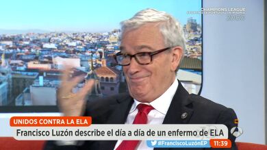 La historia de Francisco Luzón, el economista enfermo de ELA: 