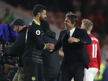 Conte elogia a Diego Costa por "aprender a mantener la calma" Conte elogia a Diego Costa por "aprender a mantener la calma"