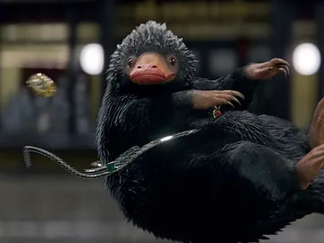 Niffler en 'Animales fantásticos y dónde encontrarlos' Niffler en 'Animales fantásticos y dónde encontrarlos'