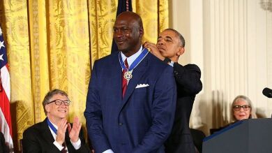 Barack Obama 'trolea' a Michael Jordan: 