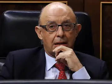 El ministro de Hacienda, Cristóbal Montoro El ministro de Hacienda, Cristóbal Montoro