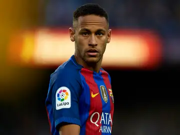 Neymar, durante un partido con el Barcelona Neymar, durante un partido con el Barcelona