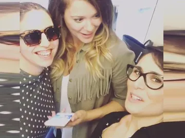 Rosa López y Lorena Gómez se declaran 'beliebers' Rosa López y Lorena Gómez se declaran 'beliebers'