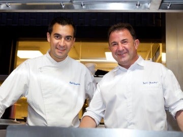 Martín Berasategui y Paolo Casagrande, los artífices del éxito de Lasarte. Martín Berasategui y Paolo Casagrande, los artífices del éxito de Lasarte.