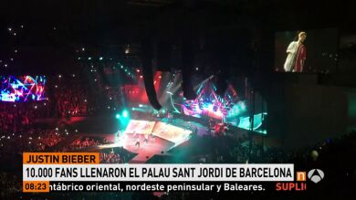 Justin Bieber entusiasma a sus 18.000 fans en el Palau Sant Jordi de Barcelona 