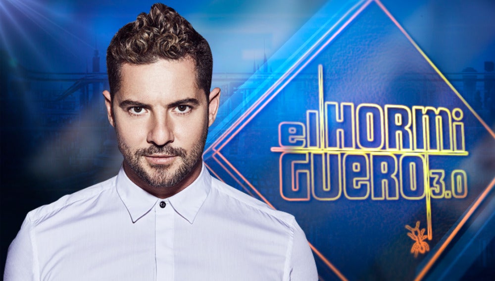 El cantante David Bisbal nos deleitará con su música en 'El Hormiguero 3.0'