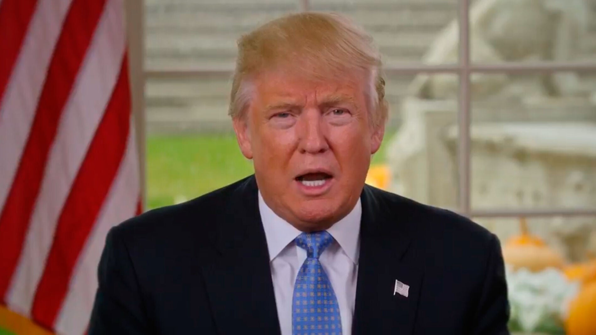 El presidente electo de los Estados Unidos, Donald Trump