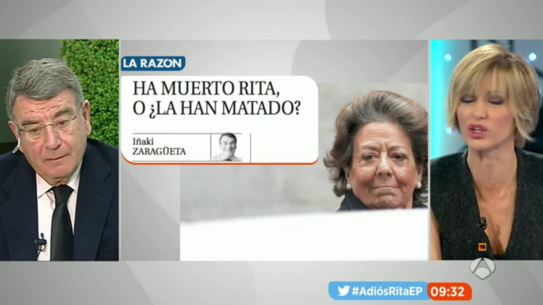 Frame 13.882121 de: Un amigo de Rita Barberá: "Estaba contenta porque Rajoy le había llamado hacía unas semanas"