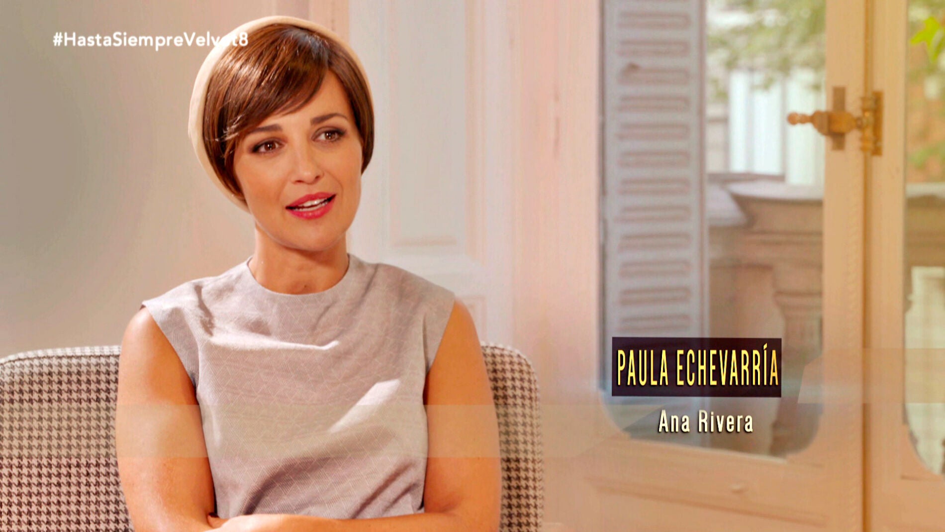 Paula Echevarr&iacute;a: "La qu&iacute;mica entre Blanca y Emilio existe desde el cap&iacute;tulo 1"