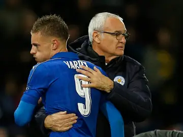 Ranieri y Vardy Ranieri y Vardy