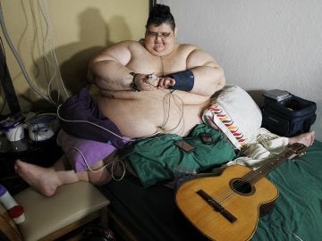El mexicano Juan Pedro Franco, el hombre más obeso del mundo