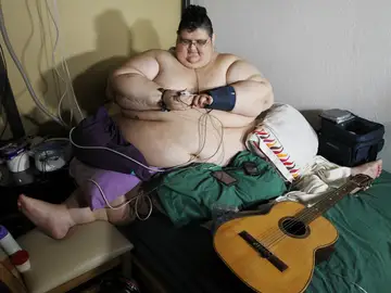 El mexicano Juan Pedro Franco, el hombre más obeso del mundo El mexicano Juan Pedro Franco, el hombre más obeso del mundo