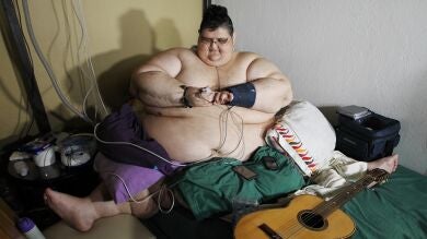 El hombre más obeso del mundo ya pesa 590 kilos